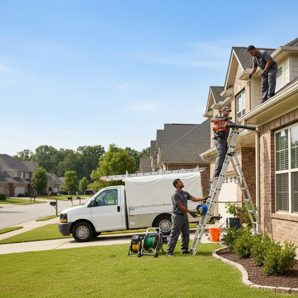 Home Gutter Service in Kinta, OK near me
